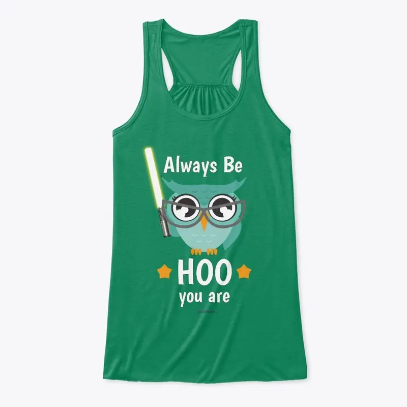 Always Be Who You Are Flowy Tank Top